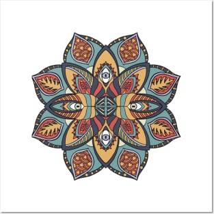 Classic Mandala 1 Posters and Art